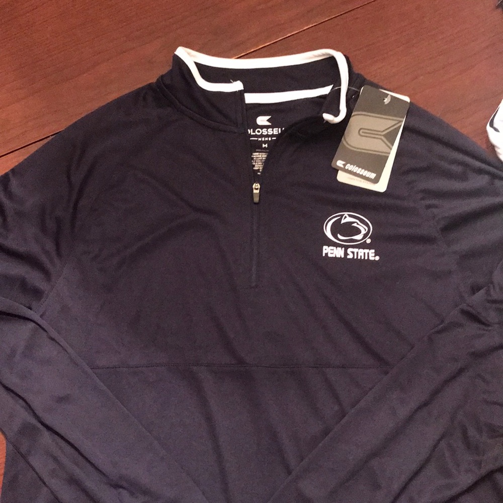 Mens Penn State Colosseum Quarter Zip Pullover